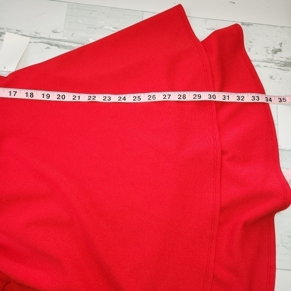 B. Darlin NWT Fit & Flare Lace Dress Size 15/16 Juniors Red - Picture 5 of 11
